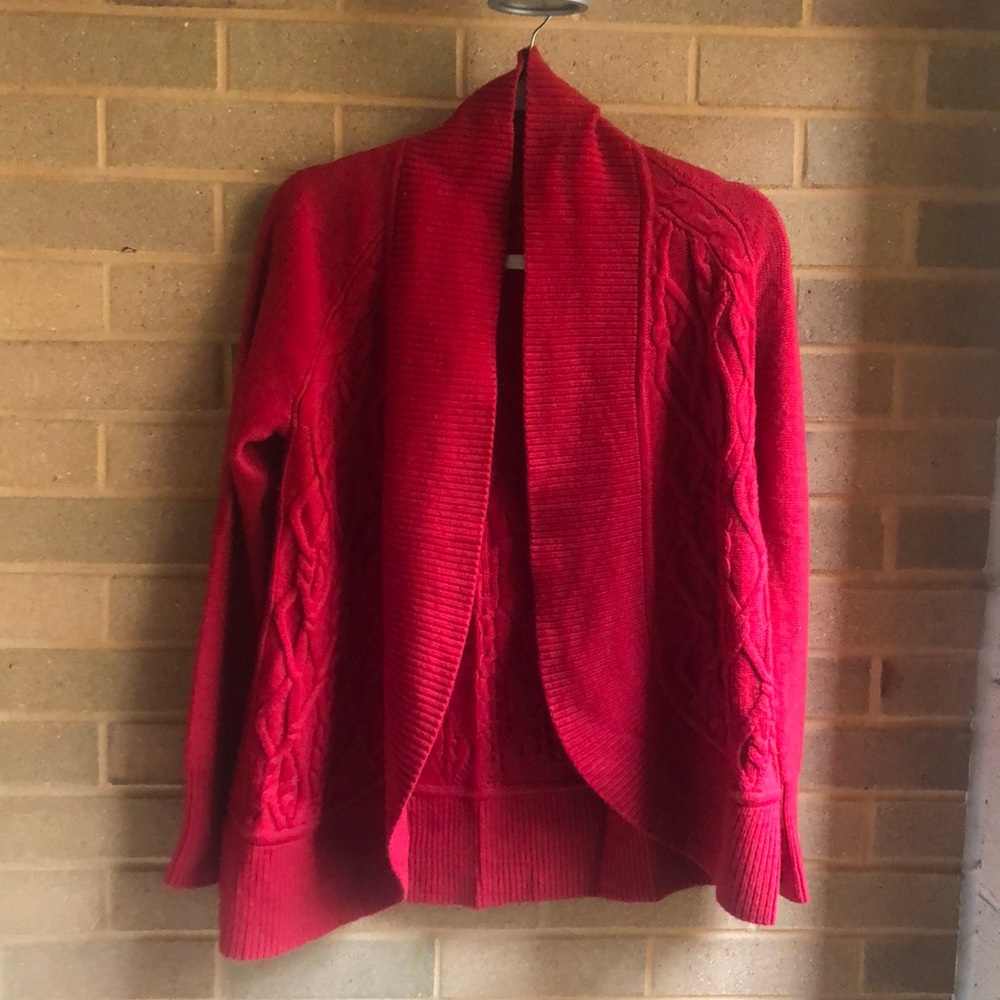 Talbots lambswool cocoon sweater, XS NWT
